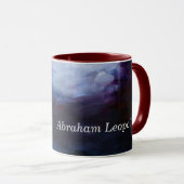 抽象芸術アートモダンのパーソナライズされたマグカップ マグカップ (正面右)