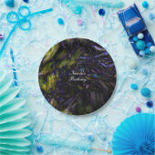 抽象芸術アートモダンカラスプラッシュ誕生日パーティー ペーパープレート (パーティー)