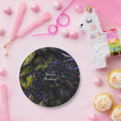 抽象芸術アートモダンカラスプラッシュ誕生日パーティー ペーパープレート (パーティー)