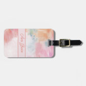 抽象芸術アートラゲッジタグ ラゲッジタグ (正面横)