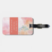 抽象芸術アートラゲッジタグ ラゲッジタグ (裏面横)