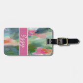 抽象芸術アートラゲッジタグ ラゲッジタグ (正面横)