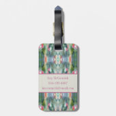 抽象芸術アートラゲッジタグ ラゲッジタグ (裏面縦)