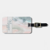 抽象芸術アートラゲッジタグ ラゲッジタグ (正面横)