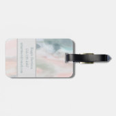 抽象芸術アートラゲッジタグ ラゲッジタグ (裏面横)