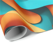 抽象芸術アートラッピング紙 ラッピングペーパー (ロールコーナー)