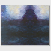 抽象芸術アートラッピング紙 ラッピングペーパー (フラット)