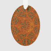 抽象芸術アートラビリンス オーナメント (裏面)