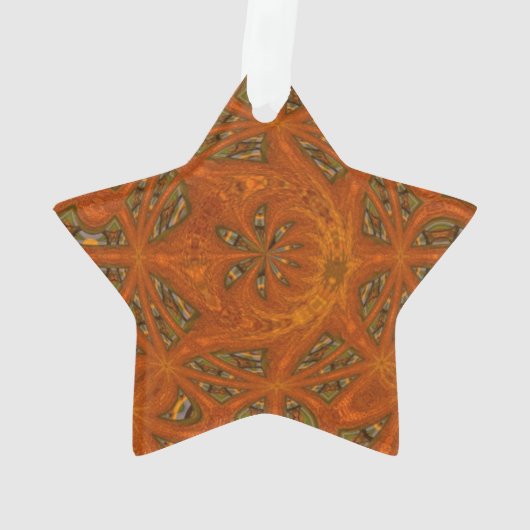 抽象芸術アートラビリンス オーナメント (裏面)