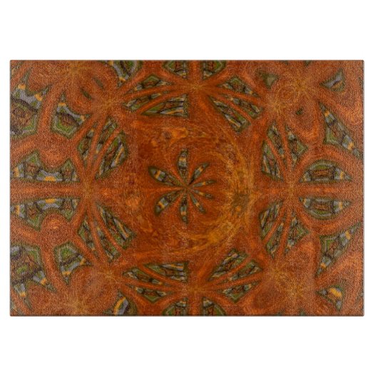 抽象芸術アートラビリンス カッティングボード (正面)