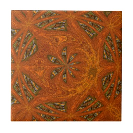 抽象芸術アートラビリンス タイル (正面)