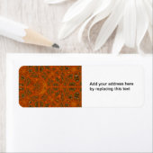 抽象芸術アートラビリンス ラベル (インサイチュ)