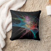 抽象芸術アートレインボーアイス クッション (ブランケット)