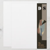 抽象芸術アートレターヘッド レターヘッド (正面/裏面)