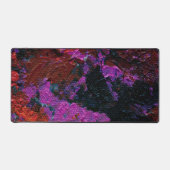 抽象芸術アートレッドプラネットガーデン デスクマット (正面)