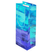 抽象芸術アートワイン抱き枕 ワインギフトバッグ (正面アングル)