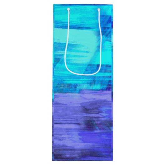 抽象芸術アートワイン抱き枕 ワインギフトバッグ (正面)