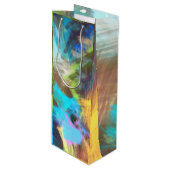 抽象芸術アートワイン抱き枕 ワインギフトバッグ (正面アングル)