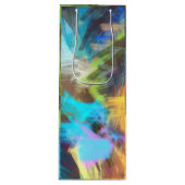 抽象芸術アートワイン抱き枕 ワインギフトバッグ (正面)