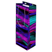 抽象芸術アートワイン抱き枕 ワインギフトバッグ (正面アングル)