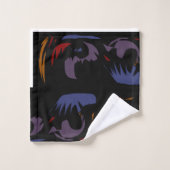 抽象芸術アートワークユニークをセットしたタオル バスタオルセット (ウォッシュタオル)