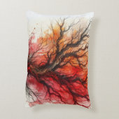 抽象芸術アートワーク05アクセント枕 アクセントクッション (裏面(縦))