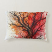 抽象芸術アートワーク05アクセント枕 アクセントクッション (裏面)