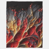 抽象芸術アートワーク15 - フリースブランケット (正面)