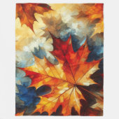 抽象芸術アートワーク5 - フリースブランケット (正面)