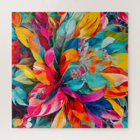 抽象芸術アートワーク ジグソーパズル (横)