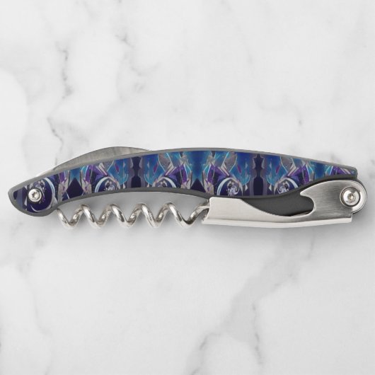 抽象芸術アートワーク ソムリエナイフ (裏面)