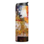 抽象芸術アートワーク タンブラー (回転左)