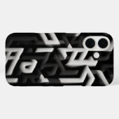 抽象芸術アートワーク Case-Mate iPhoneケース (裏面 (横))