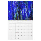抽象芸術アート写真アートカレンダー カレンダー (3月 2026)