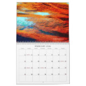 抽象芸術アート写真アートカレンダー カレンダー (2月 2026)