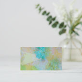 抽象芸術アート名刺テンプレート両面 名刺 (スタンド正面)