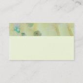 抽象芸術アート名刺テンプレート両面 名刺 (裏面)