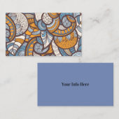 抽象芸術アート名刺 名刺 (正面/裏面)