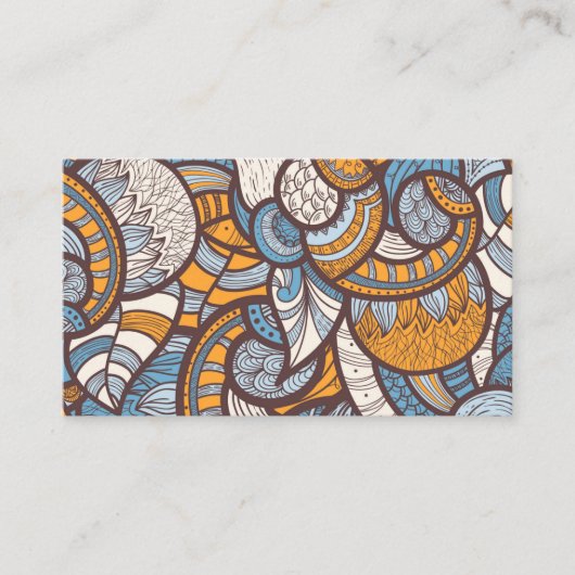 抽象芸術アート名刺 名刺 (正面)