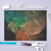 抽象芸術アート宇宙バード 薄葉紙 (クラフト)