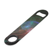 抽象芸術アート宇宙波 スピード栓抜き (正面アングル)