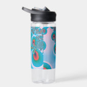 抽象芸術アート春ガーデン ウォーターボトル (右面)