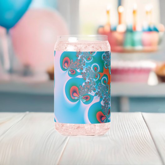 抽象芸術アート春ガーデン ガラス缶 (インサイチュ (ベビーシャワー))