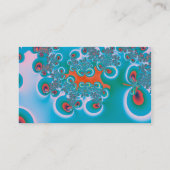 抽象芸術アート春ガーデン 名刺 (裏面)