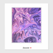 抽象芸術アート最高傑作 シール (シート)