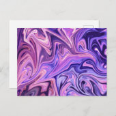 抽象芸術アート最高傑作 ポストカード (正面/裏面)