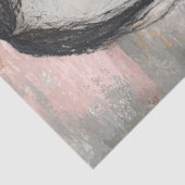 抽象芸術アート混合メディアガールグランジデコパージュ 薄葉紙 (詳細)