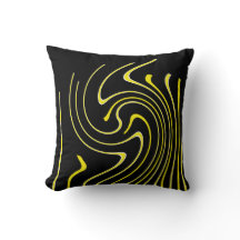 抽象芸術アート白黒イエローラインミニマリズム