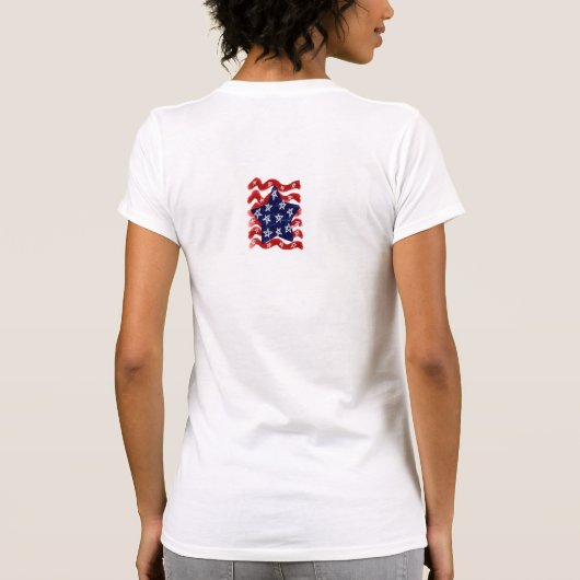 抽象芸術アート第4回7月アートから衣服へ Tシャツ (裏面)