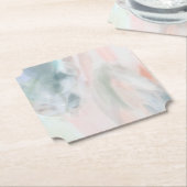 抽象芸術アート紙コースター ペーパーコースター (アングル)